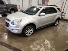 2016 Chevrolet Equinox Lt Серебряный vin: 2GNALCEK2G1159826