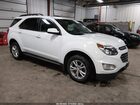 2016 Chevrolet Equinox Lt White vin: 2GNALCEK2G6218196