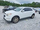 2017 Chevrolet Equinox Lt White vin: 2GNALCEK2H1546393