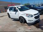 2017 Chevrolet Equinox Lt White vin: 2GNALCEK2H6135210