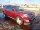 2017 Chevrolet Equinox Lt Maroon vin: 2GNALCEK2H6160611