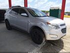2017 Chevrolet Equinox Lt Silver vin: 2GNALCEK2H6274916