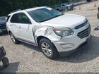 2016 Chevrolet Equinox Lt White vin: 2GNALCEK5G6273564