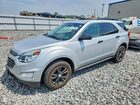 2016 Chevrolet Equinox Lt Silver vin: 2GNALCEK7G6298756