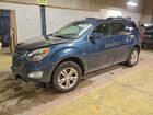 2016 Chevrolet Equinox Lt Blue vin: 2GNALCEK8G6280010
