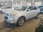 2017 Chevrolet Equinox Lt Silver vin: 2GNALCEK8H6294331