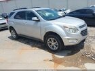 2017 Chevrolet Equinox Lt Silver vin: 2GNALCEKXH6300923