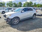 2017 Chevrolet Equinox Lt Silver vin: 2GNALCEKXH6319004