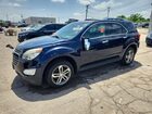 2016 Chevrolet Equinox Ltz Blue vin: 2GNALDEK4G1111380