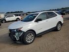 2021 Chevrolet Equinox Ls White vin: 2GNAXHEV0M6142761