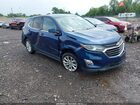 2020 Chevrolet Equinox Fwd 2fl Синий vin: 2GNAXJEV1L6108690