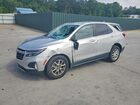 2022 Chevrolet Equinox Lt Silver vin: 2GNAXJEV2N6131575