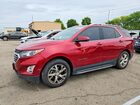 2018 Chevrolet Equinox Lt Maroon vin: 2GNAXKEX2J6215235