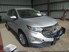 2018 Chevrolet Equinox Lt Серебряный vin: 2GNAXSEV2J6278690