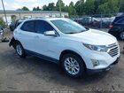 2018 Chevrolet Equinox Lt White vin: 2GNAXSEV5J6238300