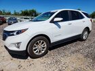 2021 Chevrolet Equinox Lt White vin: 2GNAXTEV0M6138521