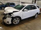 2018 Chevrolet Equinox Lt White vin: 2GNAXTEX8J6163373
