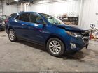 2020 Chevrolet Equinox Awd Lt 1.5l Turbo Blue vin: 2GNAXUEV1L6118654