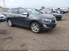 2018 Chevrolet Equinox Premier Gray vin: 2GNAXVEV2J6249207
