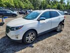 2018 Chevrolet Equinox Premier White vin: 2GNAXWEX0J6219078