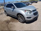 2017 Chevrolet Equinox Ls Silver vin: 2GNFLEEK3H6250075