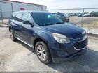 2017 Chevrolet Equinox Ls Blue vin: 2GNFLEEK5H6215568