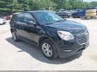 2017 Chevrolet Equinox Ls Черный vin: 2GNFLEEK5H6334513