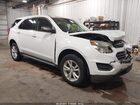 2017 Chevrolet Equinox Ls White vin: 2GNFLEEK6H6212565