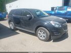 2017 Chevrolet Equinox Ls Black vin: 2GNFLEEK6H6323505