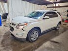 2016 Chevrolet Equinox Lt White vin: 2GNFLFE30G6232050