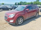 2016 Chevrolet Equinox Lt Burgundy vin: 2GNFLFE36G6358669