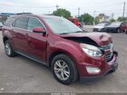 2016 Chevrolet Equinox Lt Темно-бордовый vin: 2GNFLFE39G6158403