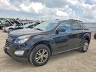 2017 Chevrolet Equinox Lt Черный vin: 2GNFLFEK2H6350450