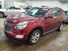 2016 Chevrolet Equinox Lt Burgundy vin: 2GNFLFEK3G6334787