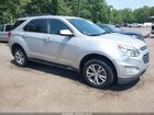 2017 Chevrolet Equinox Lt Silver vin: 2GNFLFEK3H6185315