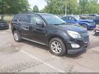 2016 Chevrolet Equinox Lt Black vin: 2GNFLFEK6G6187767