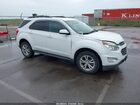 2016 Chevrolet Equinox Lt White vin: 2GNFLFEK7G6161887