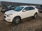 2017 Chevrolet Equinox Lt White vin: 2GNFLFEK7H6151426