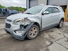 2016 Chevrolet Equinox Lt Silver vin: 2GNFLFEK9G6346264