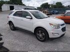 2016 Chevrolet Equinox Ltz White vin: 2GNFLGE30G6180344