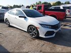 2018 Honda Civic Si Белый vin: 2HGFC1E55JH707315