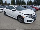 2017 Honda Civic Ex-t White vin: 2HGFC1F30HH636984