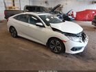 2017 Honda Civic Ex-t Белый vin: 2HGFC1F39HH649457