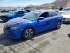2016 Honda Civic Ex Blue vin: 2HGFC1F3XGH640541