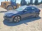 2017 Honda Civic Exl Black vin: 2HGFC1F70HH653089