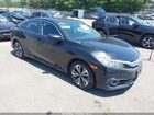 2018 Honda Civic Ex-l Black vin: 2HGFC1F76JH644886