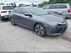 2017 Honda Civic Ex-l Gray vin: 2HGFC1F7XHH657649