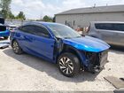 2017 Honda Civic Lx Blue vin: 2HGFC2E57HH568305