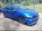 2020 Honda Civic Sport Blue vin: 2HGFC2E88LH575167