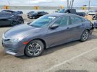 2018 Honda Civic Lx Gray vin: 2HGFC2F55JH602665
